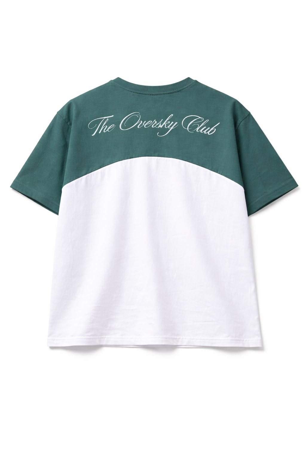 Remera boxy combinada