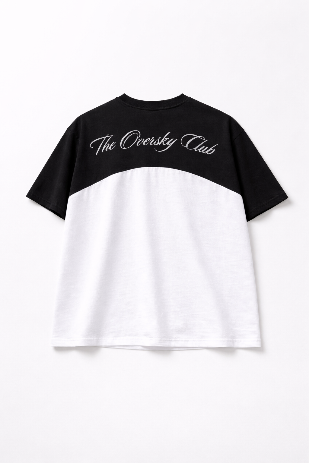 Remera boxy combinada